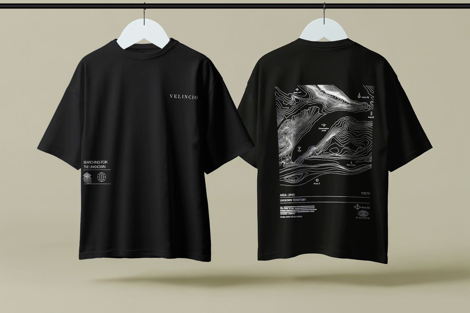 Unknown Territory Topographic