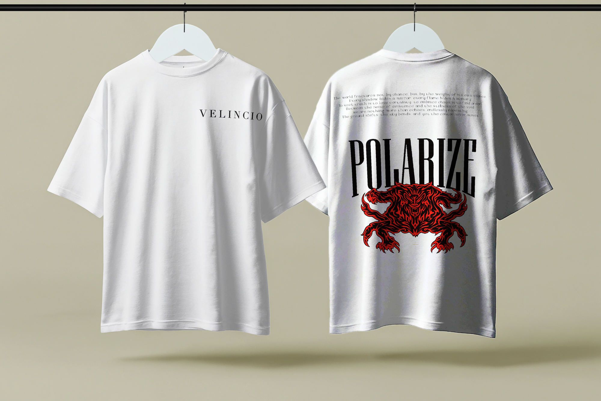 Polarize graphic T Shirt