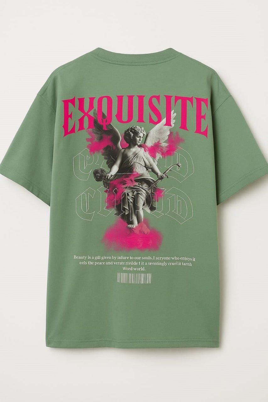 Velincio "Exquisite Angel" Oversized Graphic T-Shirt
